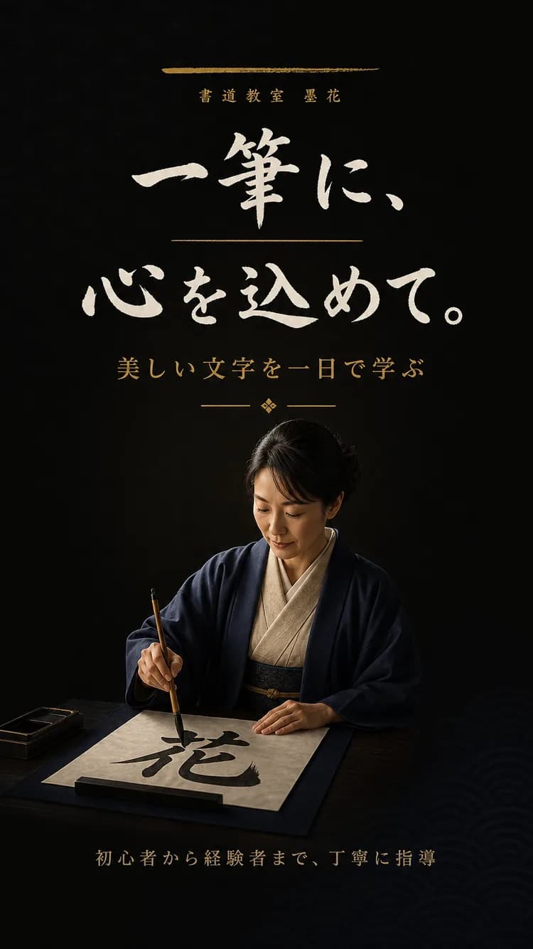 書道・カリグラフィー体験