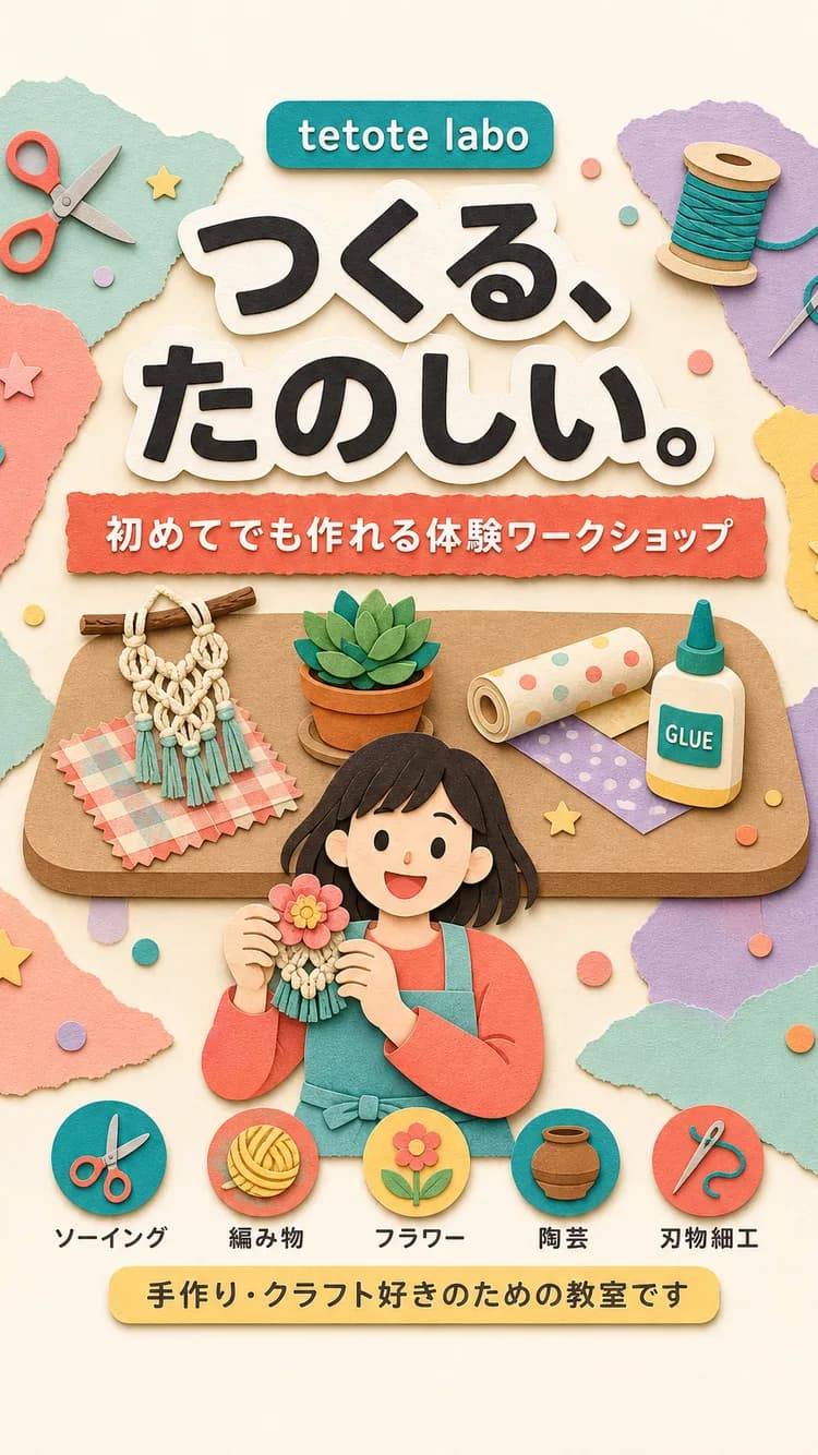 ハンドメイド体験教室