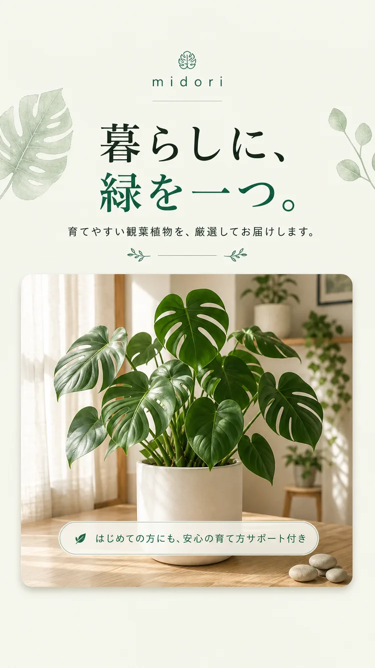 観葉植物EC