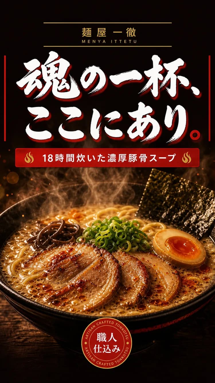 豚骨ラーメン