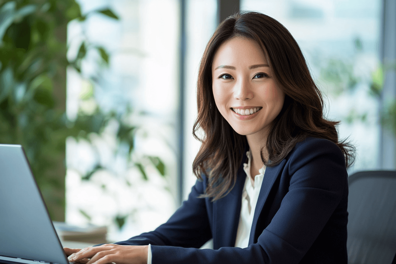 LP制作に取り組むビジネスパーソン
